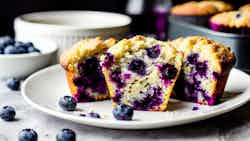 Moist Blueberry Muffins