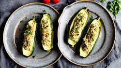 Monaco-style Stuffed Zucchini (Courgettes farcies à la monégasque)