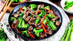 Mongolian Beef and Broccoli Stir-Fry (Buryat: Шөл)