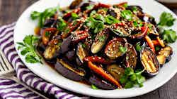 Mongolian Spicy Eggplant (Насны бөөлжмөл)