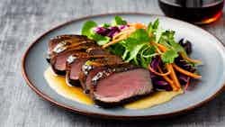 Monmouthshire Mead-glazed Duck Breast