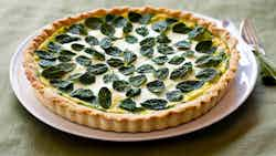 Monte Carlo Spinach and Goat Cheese Tart (Tarte aux épinards et fromage de chèvre de Monte Carlo)