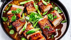 Moo Sam Chan (lao-style Pork Belly)