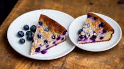 Moravian Blueberry Cake (Moravský borůvkový koláč)