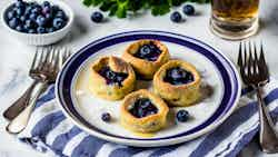 Moravian Blueberry Dumplings (Moravské borůvkové knedlíky)