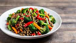 Mordovian Buckwheat And Vegetable Stir-fry