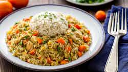 Mordovian Chicken And Rice Pilaf
