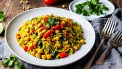 Moroccan Chickpea And Vegetable Couscous