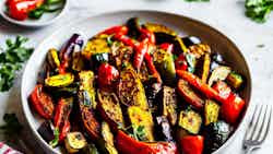 Moroccan Harissa Spiced Roasted Vegetables (Légumes Rôtis aux Épices Harissa)