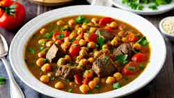 Moroccan Lamb and Chickpea Stew (Tajine d'Agneau et Pois Chiches)