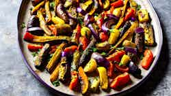 Moroccan Ras El Hanout Roasted Vegetables