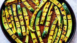 Moroccan Spiced Grilled Zucchini (Courgettes Grillées aux Épices Marocaines)