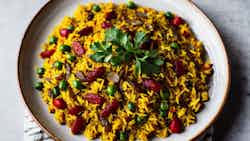 Moroccan Spiced Rice Pilaf (Pilaf de Riz aux Épices Marocaines)
