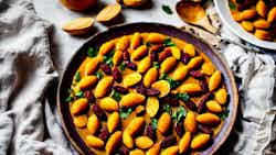 Moroccan Tagine With Apricots And Almonds