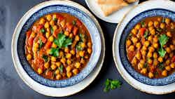 Msabbaha (lebanese Spiced Chickpea Stew)