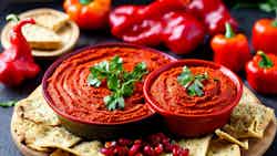 Muhammara (spicy Tomato And Bell Pepper Dip)