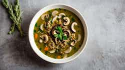 Mushroom and Barley Soup (Grybų ir miežių sriuba)