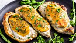 Mushroom and Cheese Stuffed Chicken Breast (Plnené kuracie prsia s hubami a syrom)