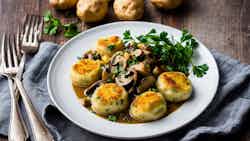 Mushroom and Potato Dumplings (Seene- ja kartulipallid)