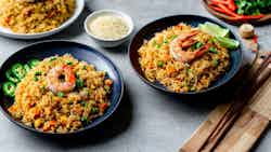 Nasi Goreng Belacan (spicy Shrimp Paste Fried Rice)