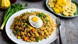 Nasi Goreng Nanas Sarawak (sarawakian Pineapple Fried Rice)