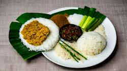 Nasi Lemak Santan (fragrant Coconut Milk Rice)