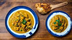 Nevisian Coconut Curry Chicken