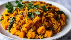 Nhingi Biryani (butternut Biryani)