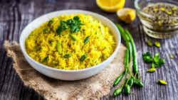 Nimbu Chawal (zesty Lemon Rice)