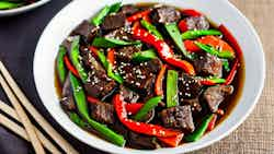 Niu Rou Mo Gu Xian (savory Manchu Beef And Mushroom Stir-fry)