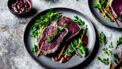 Nordic Forest Feast: Venison with Lingonberry Sauce (Nordisk Skogsfest: Hjort med Tyttebærsaus)