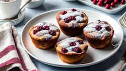 Nordic Lingonberry Muffins (Nordisk lingonbärsmuffins)