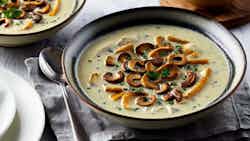 Nordic Mushroom Soup: Creamy Chanterelle and Forest Mushroom (Nordisk Soppsuppe: Kremet Kantarell- og Skogssoppsuppe)