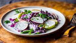 Nordic Smoked Herring Salad: Apple and Dill Dressing (Nordisk Røkt Sildesalat: Eple og Dill Dressing)