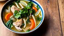 Nqaij Qaib Zib Ntsuag (fragrant Hmong Chicken Soup)