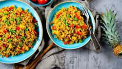 Nshima Ya Moyo (zambian Pineapple Fried Rice)