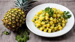 Nshima Ya Moyo (zambian Pineapple Salsa)