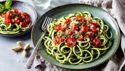 Nut-free Zucchini Noodles With Tomato Sauce