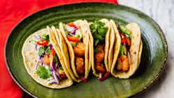 Okinawan Shrimp Tacos