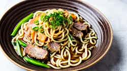 Okinawan Soba Noodles With Pork