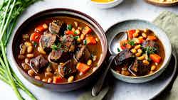 Oxtail Stew With Butter Beans