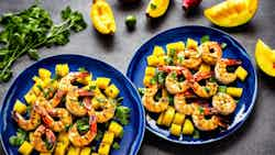 Pacific Grilled Prawns With Mango Salsa