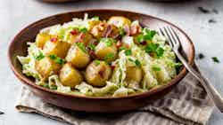 Paddy's Potatoes With Cabbage And Bacon