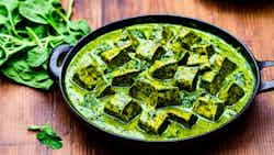 Palak Paneer (creamy Palak Paneer)