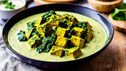 Palak Paneer (creamy Spinach And Paneer Curry)