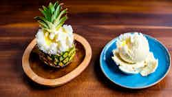 Palauan Pineapple Coconut Ice Cream