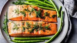 Paleo Baked Salmon With Dill