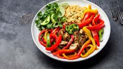 Paleo Chicken Fajita Bowl