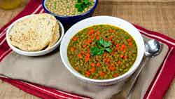 Palestinian Lentil Soup (شوربة العدس الفلسطينية)
