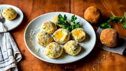 Pallotte Cacie E Ove Alla Teramana: Teramo-style Cheese And Egg Balls